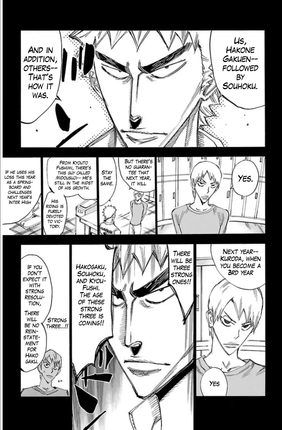 Yowamushi Pedal Chapter 340 6